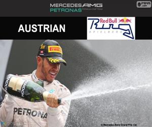 пазл Льюис Хэмилтон 2016 австрийский Гран при